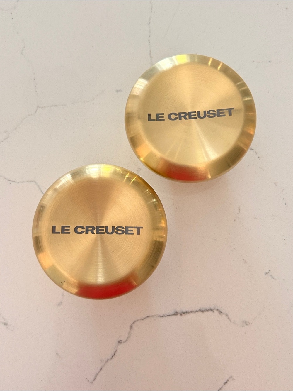 Le Creuset Light Gold Knobs